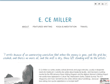 Tablet Screenshot of ecemiller.com